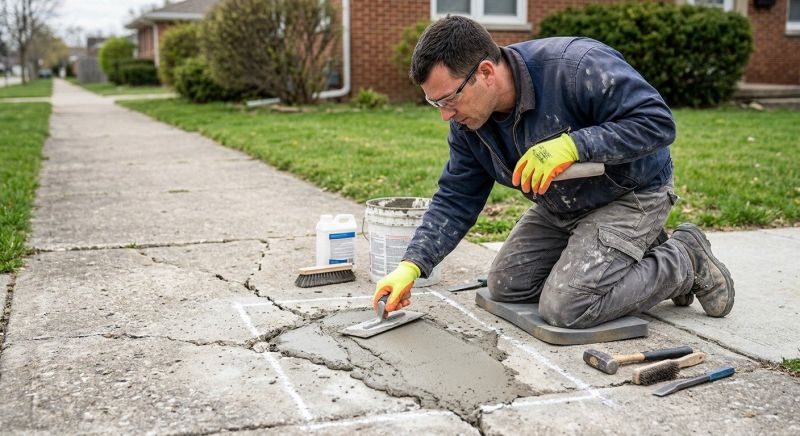 Brick Sidewalk Repair Service